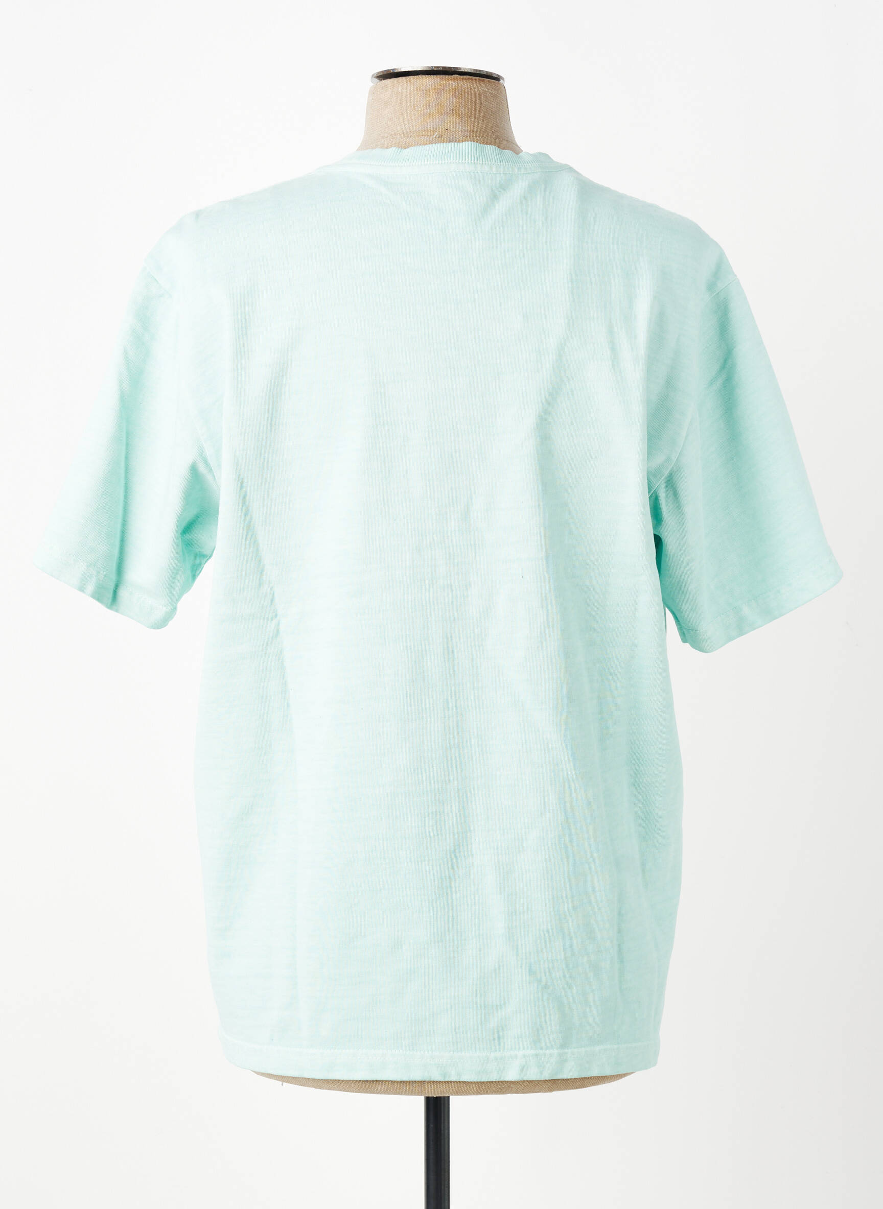 T-shirt stretch manches courtes bleu IRON AND RESIN homme