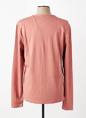 T-shirt stretch manches longues orange DAYTONA homme