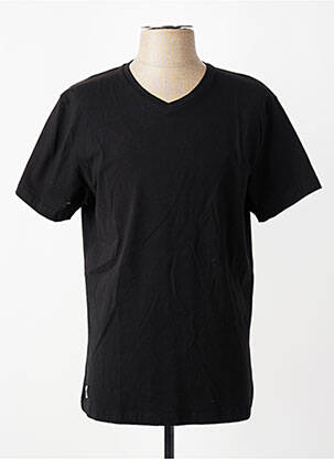 T-shirt coupe cintrée manches courtes noir DAYTONA homme