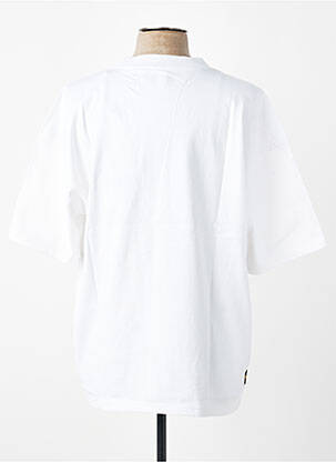 T-shirt coupe droite manches courtes blanc DAYTONA homme