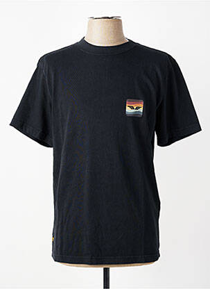 T-shirt stretch manches courtes noir DAYTONA homme