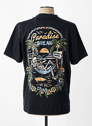 T-shirt stretch manches courtes noir DAYTONA homme