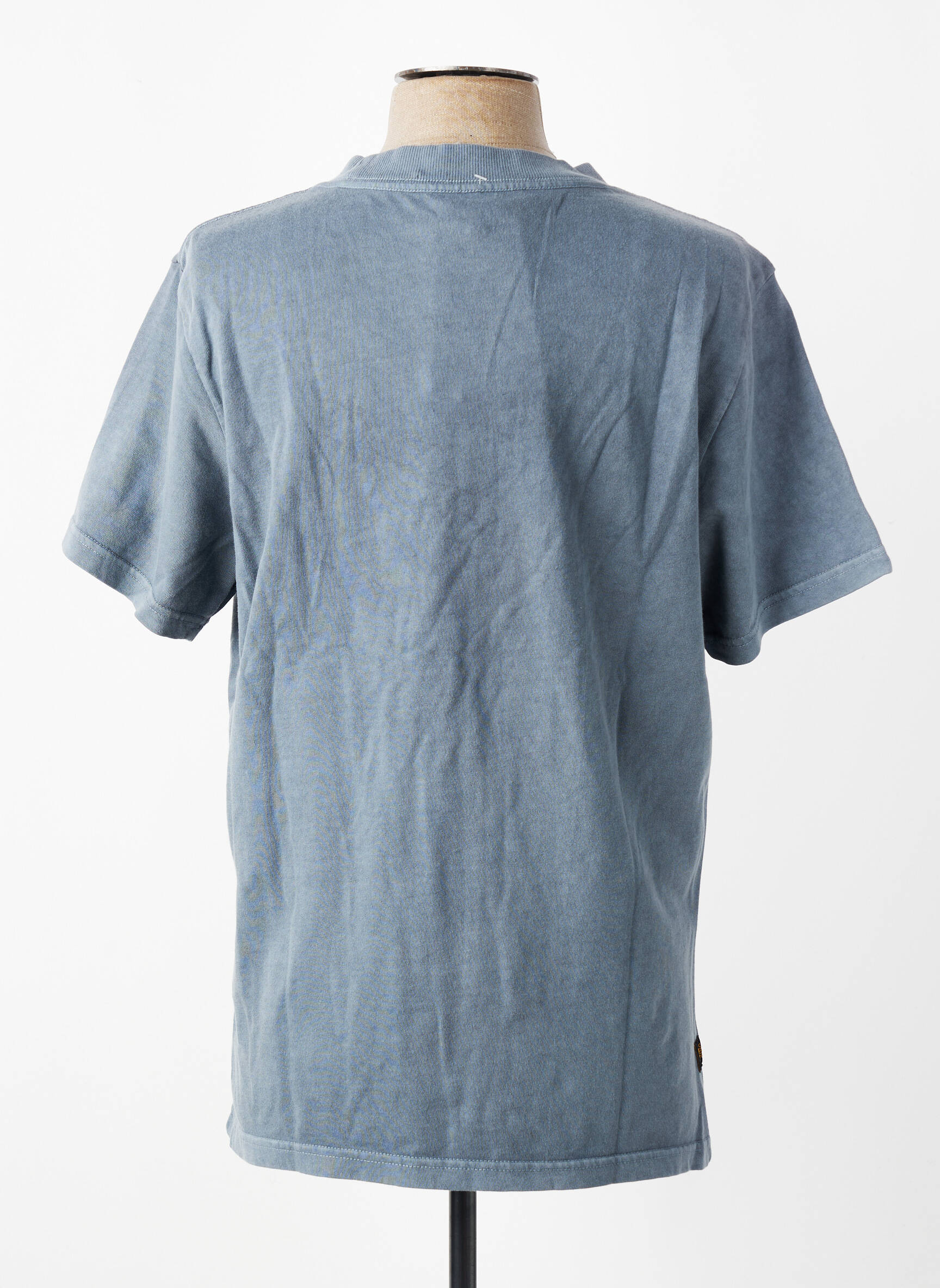 T-shirt stretch manches courtes bleu DAYTONA homme