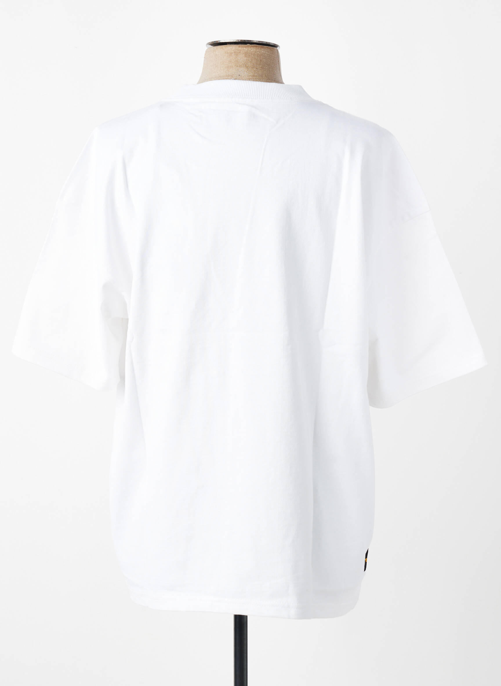 T-shirt coupe droite manches courtes blanc DAYTONA homme