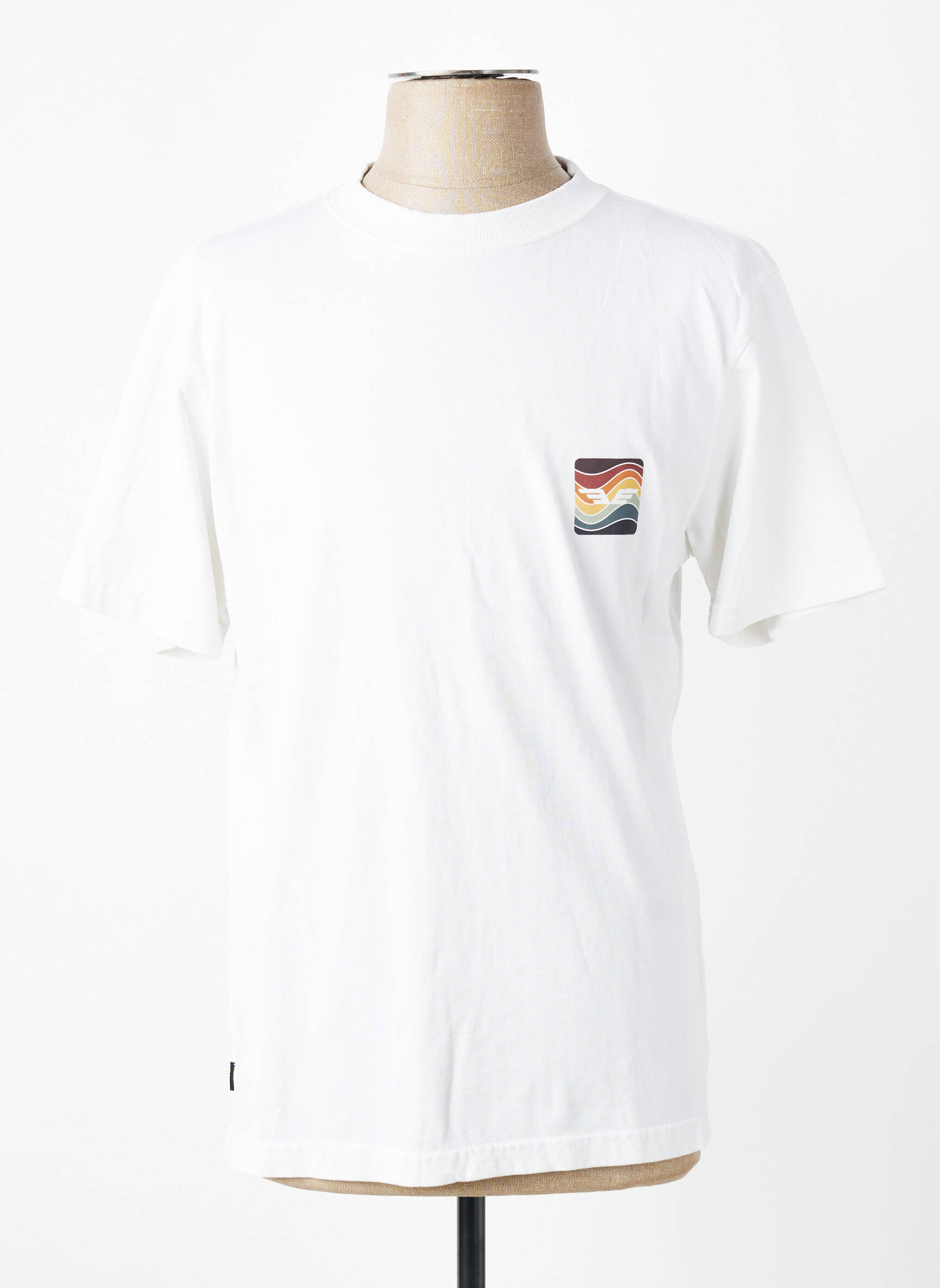 T-shirt stretch manches courtes blanc DAYTONA homme