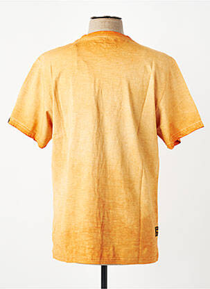 T-shirt stretch manches courtes orange DAYTONA homme