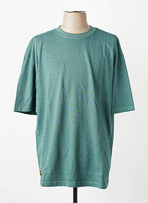 T-shirt stretch manches courtes vert DAYTONA homme