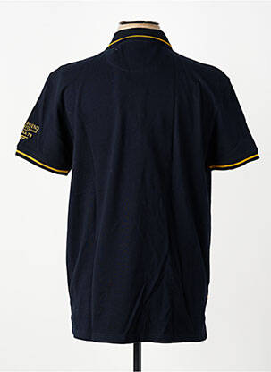 Polo stretch manches courtes noir DAYTONA homme