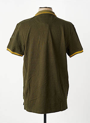 Polo stretch manches courtes vert DAYTONA homme