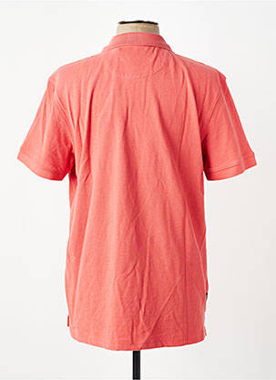 Polo coupe cintrée manches courtes rose DAYTONA homme
