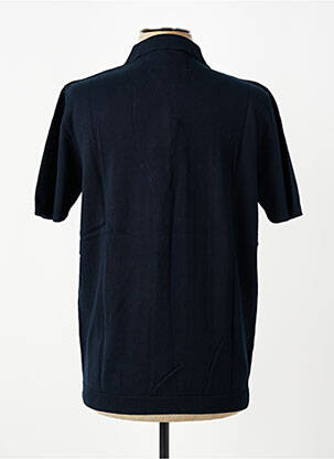 Polo stretch manches courtes bleu DAYTONA homme