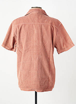 Chemise manches courtes poches rose DAYTONA homme
