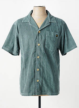 Chemise manches courtes poches vert DAYTONA homme