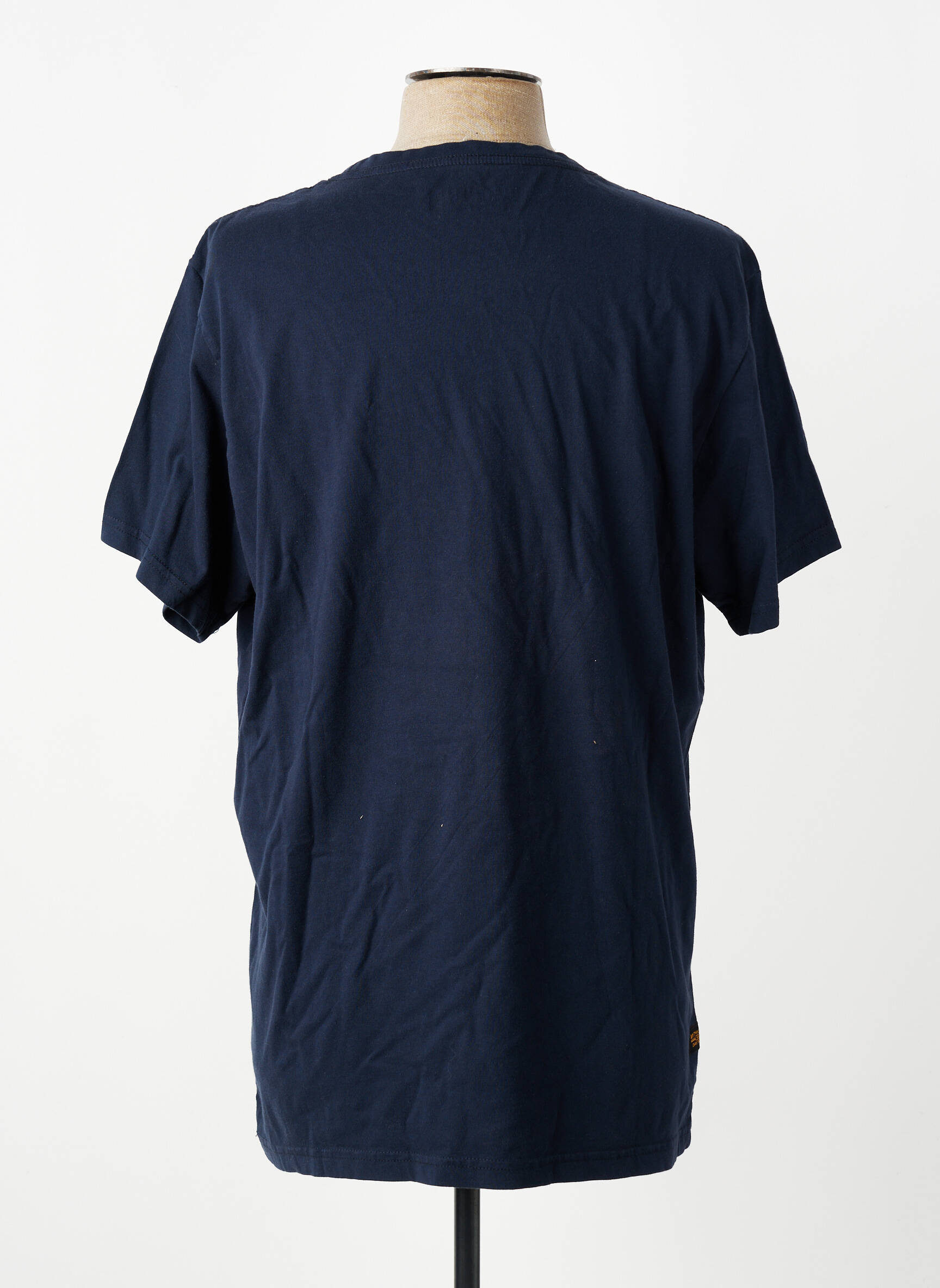 T-shirt stretch manches courtes bleu DAYTONA homme