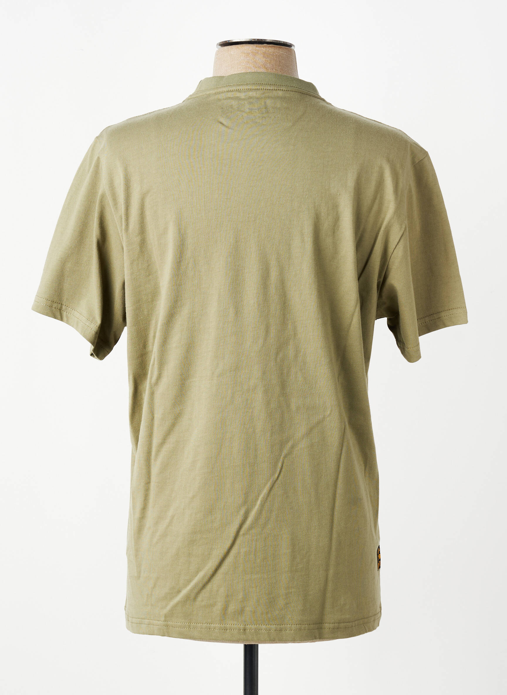 T-shirt stretch manches longues vert DAYTONA homme