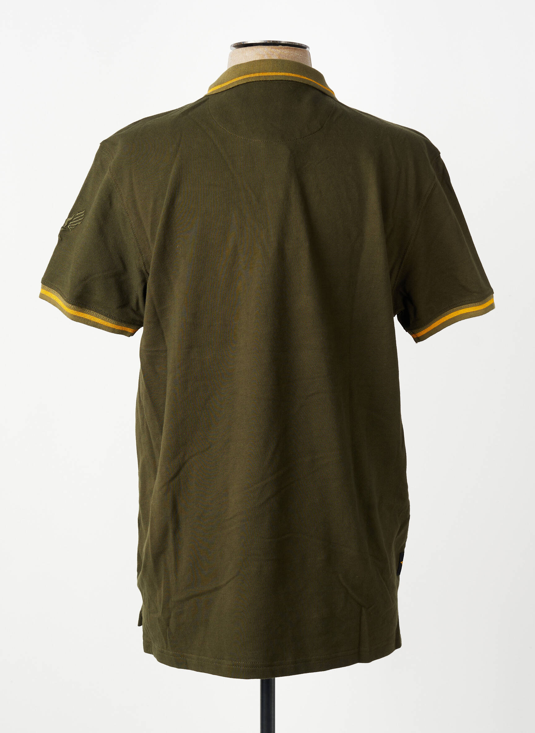 Polo stretch manches courtes vert DAYTONA homme