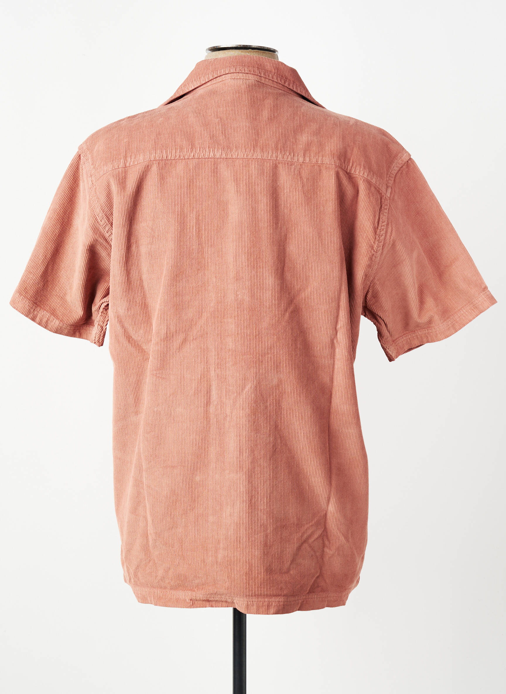 Chemise manches courtes poches rose DAYTONA homme
