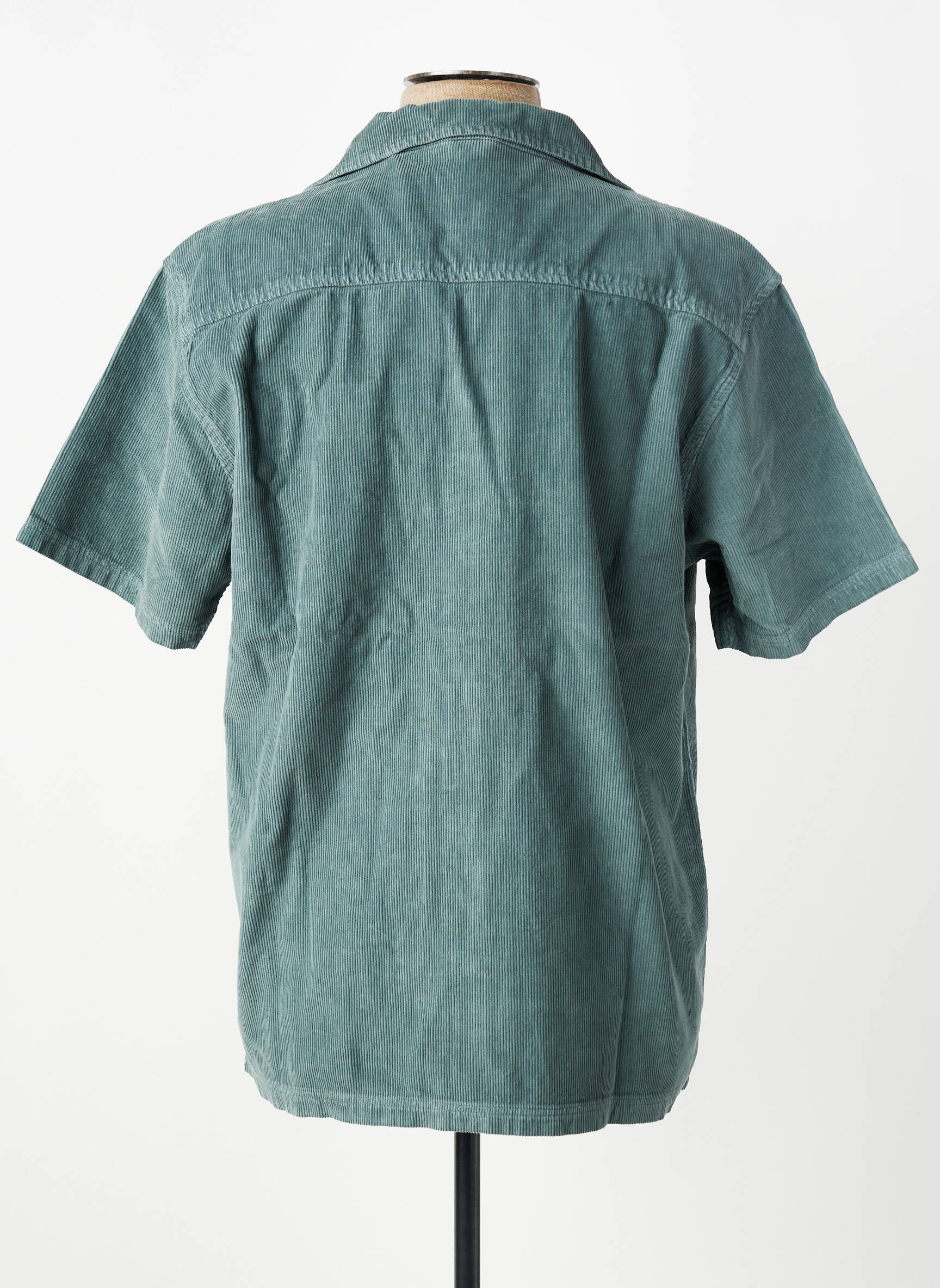 Chemise manches courtes poches vert DAYTONA homme