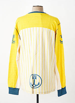 T-shirt coupe cintrée manches longues jaune IRON AND RESIN homme