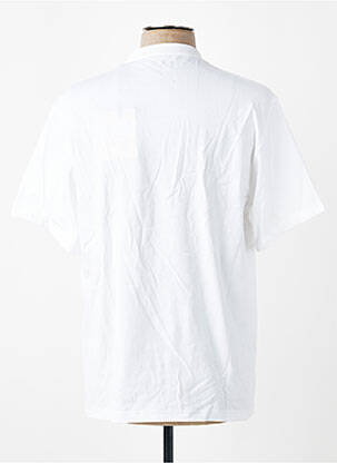 T-shirt bio manches courtes blanc IRON AND RESIN homme