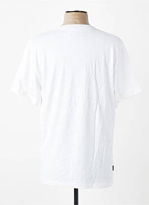 T-shirt coupe cintrée manches courtes blanc DAYTONA homme