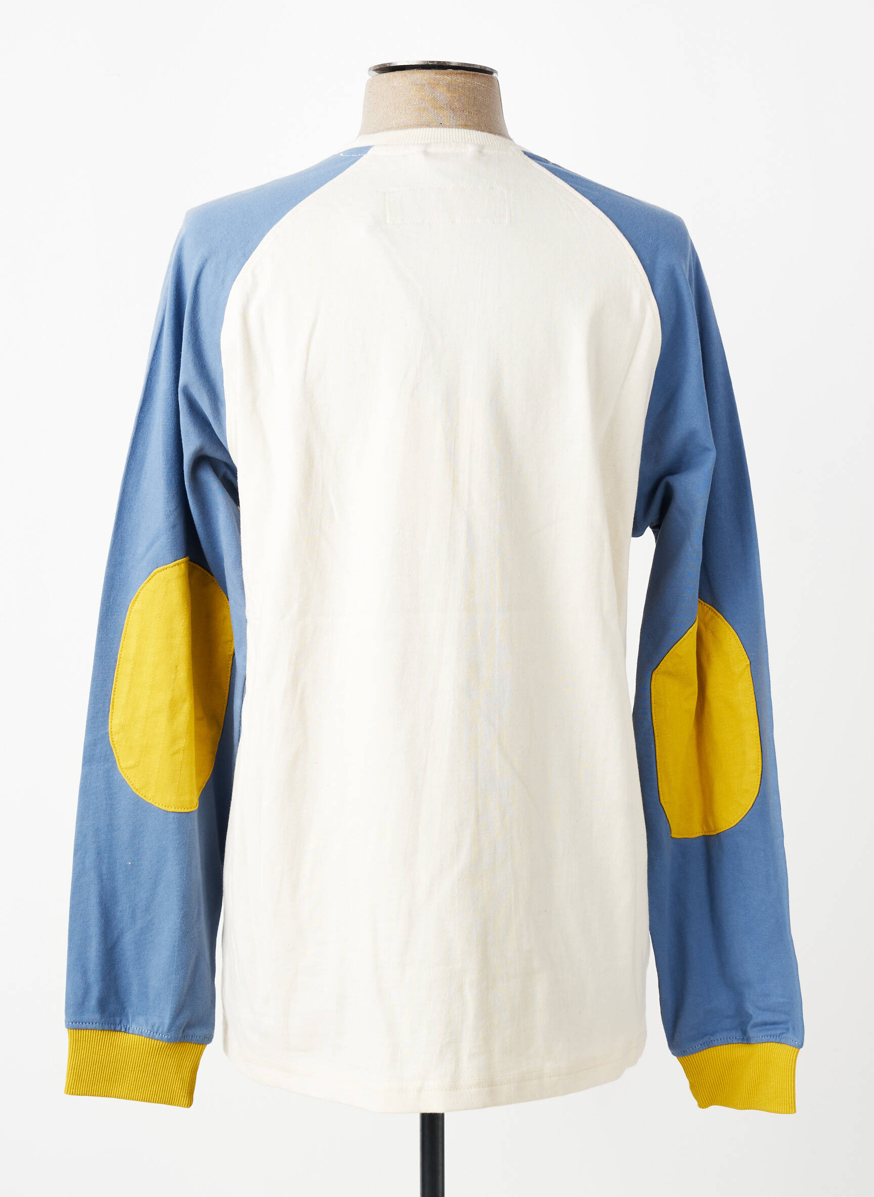 T-shirt coupe cintrée manches longues bleu IRON AND RESIN homme