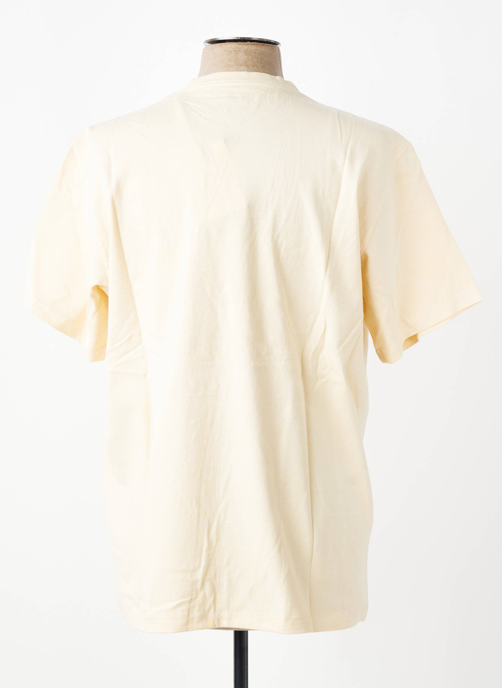 T-shirt coupe cintrée manches courtes beige IRON AND RESIN homme