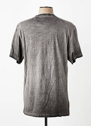 T-shirt stretch manches courtes gris DAYTONA homme