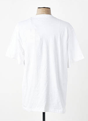 T-shirt coupe droite manches courtes blanc IRON AND RESIN homme