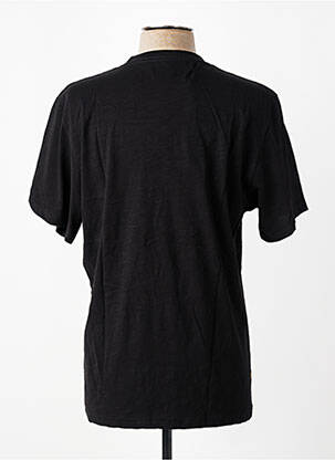 T-shirt coupe droite manches courtes noir DAYTONA homme