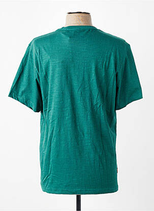 T-shirt coupe droite manches courtes vert DAYTONA homme