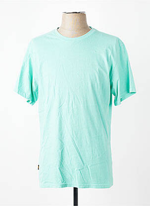 T-shirt coupe droite manches courtes bleu clair DAYTONA homme