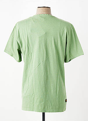 T-shirt coupe droite manches courtes vert DAYTONA homme