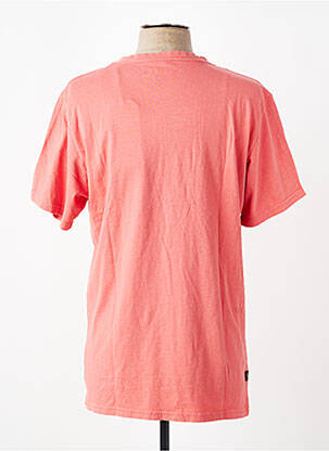 T-shirt coupe droite manches courtes rouge DAYTONA homme