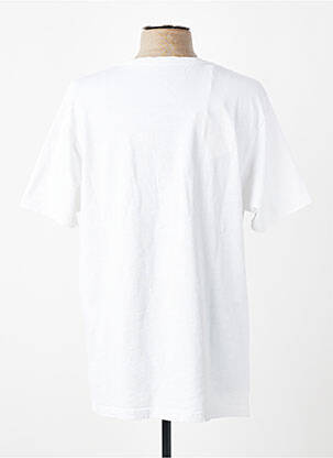 T-shirt coupe droite manches courtes blanc 999 homme