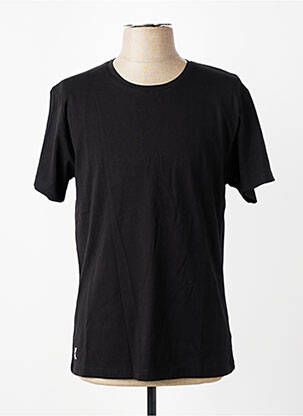 T-shirt coupe droite manches courtes noir DAYTONA homme