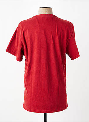 T-shirt coupe droite manches courtes rouge fonce DAYTONA homme