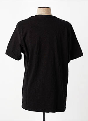 T-shirt coupe droite manches courtes noir DAYTONA homme