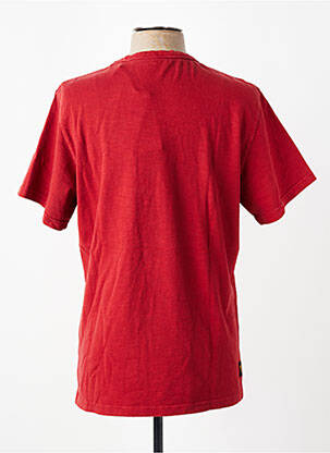 T-shirt coupe droite manches courtes rouge DAYTONA homme