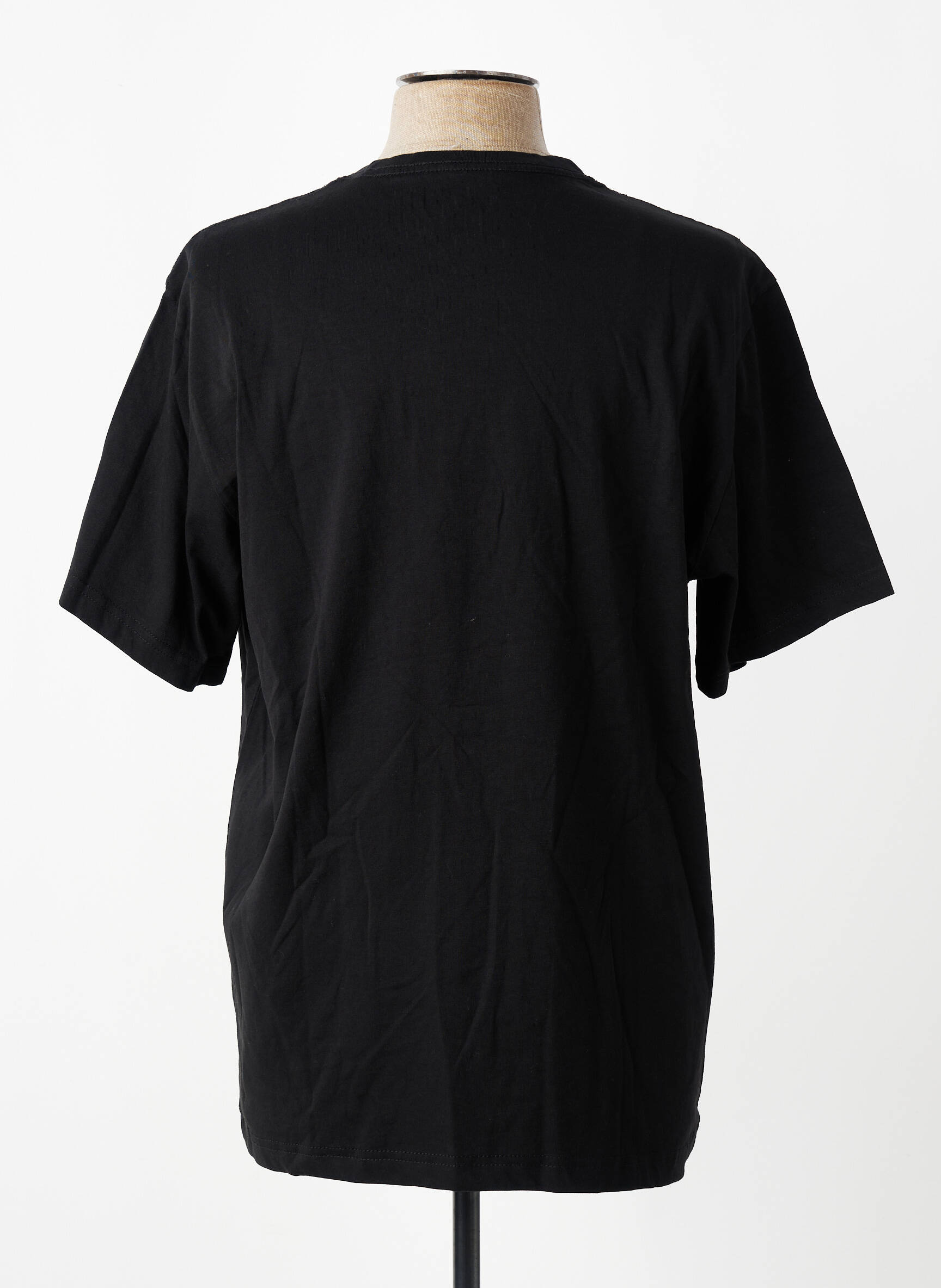 T-shirt coupe droite manches courtes noir IRON AND RESIN homme