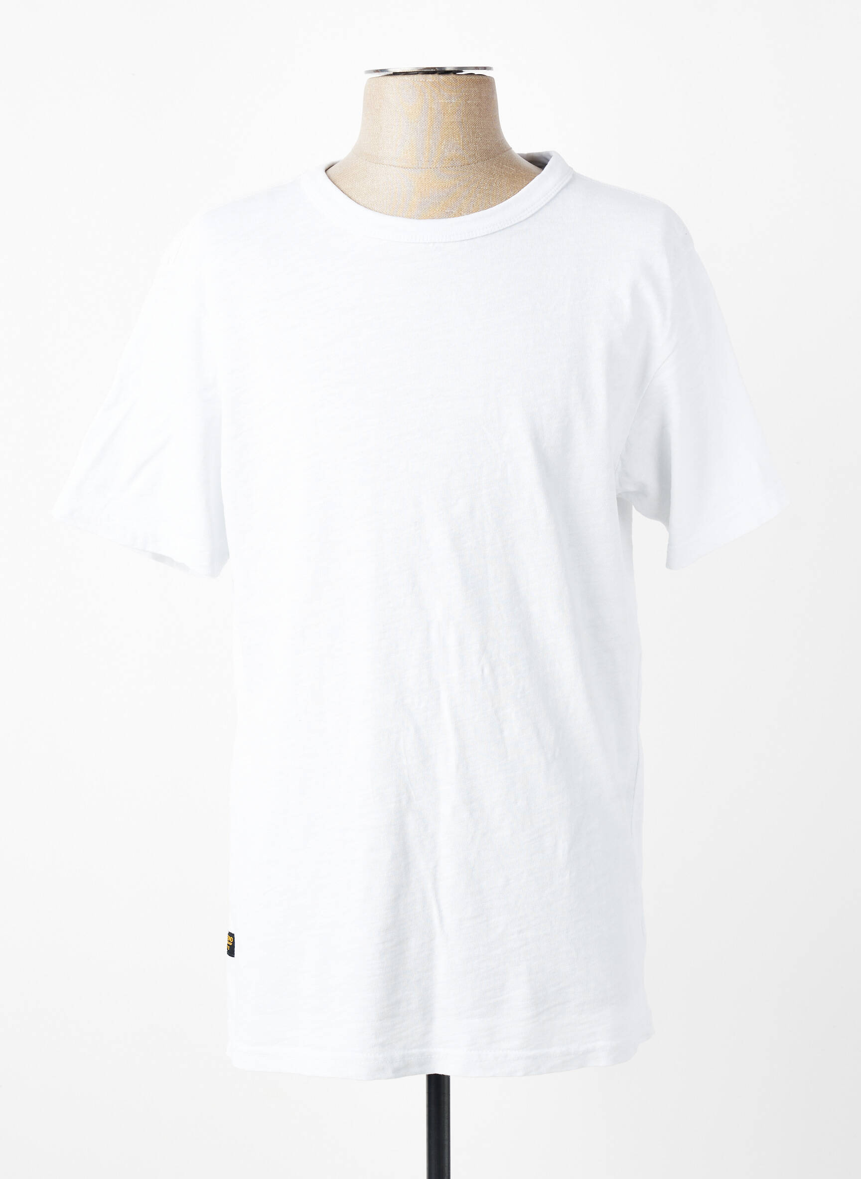 T-shirt coupe droite manches courtes blanc DAYTONA homme