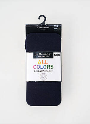 Collants stretch bleu LE BOURGET femme