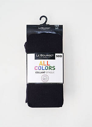Collants stretch noir LE BOURGET femme