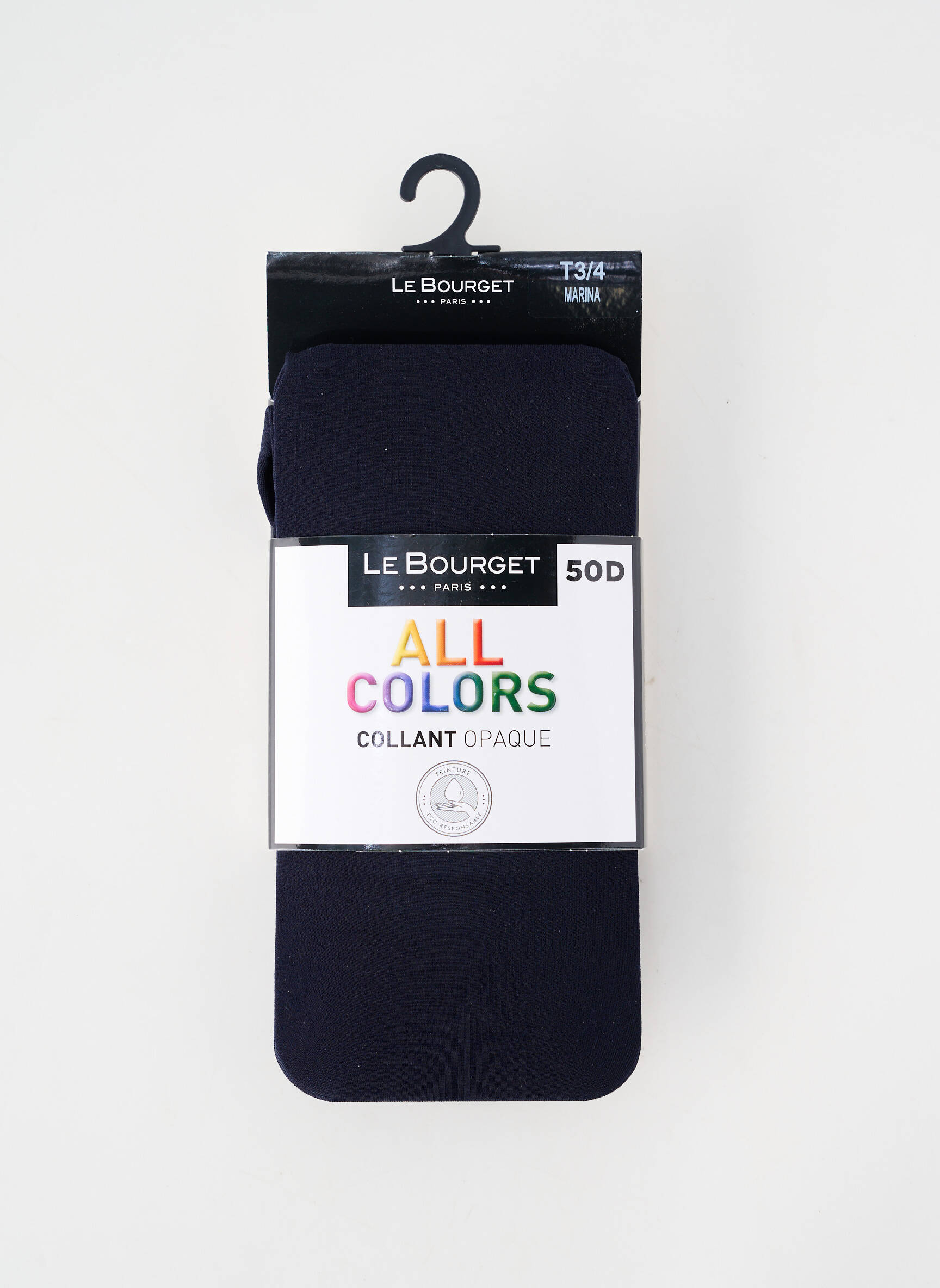Collants stretch bleu LE BOURGET femme