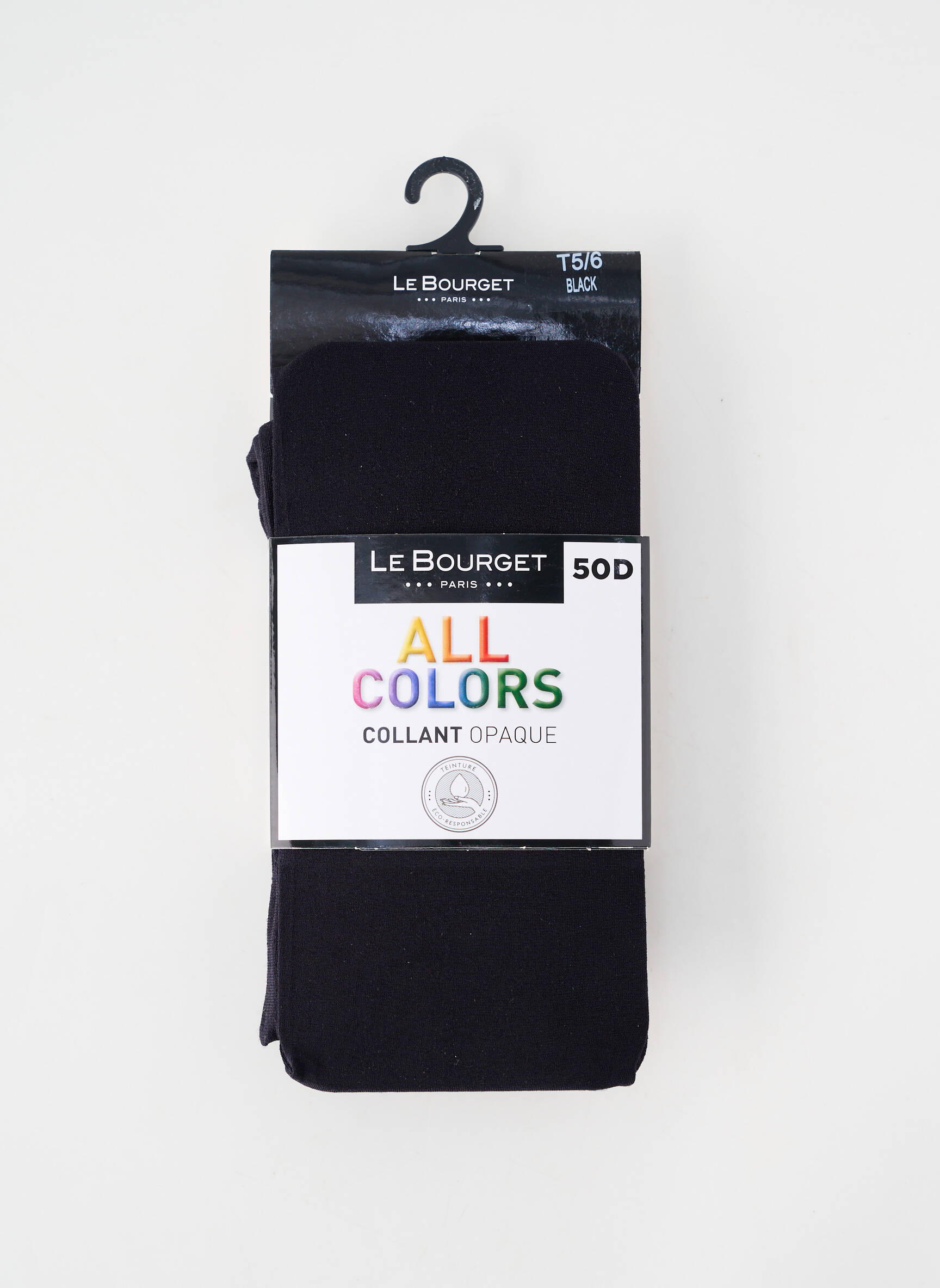 Collants stretch noir LE BOURGET femme