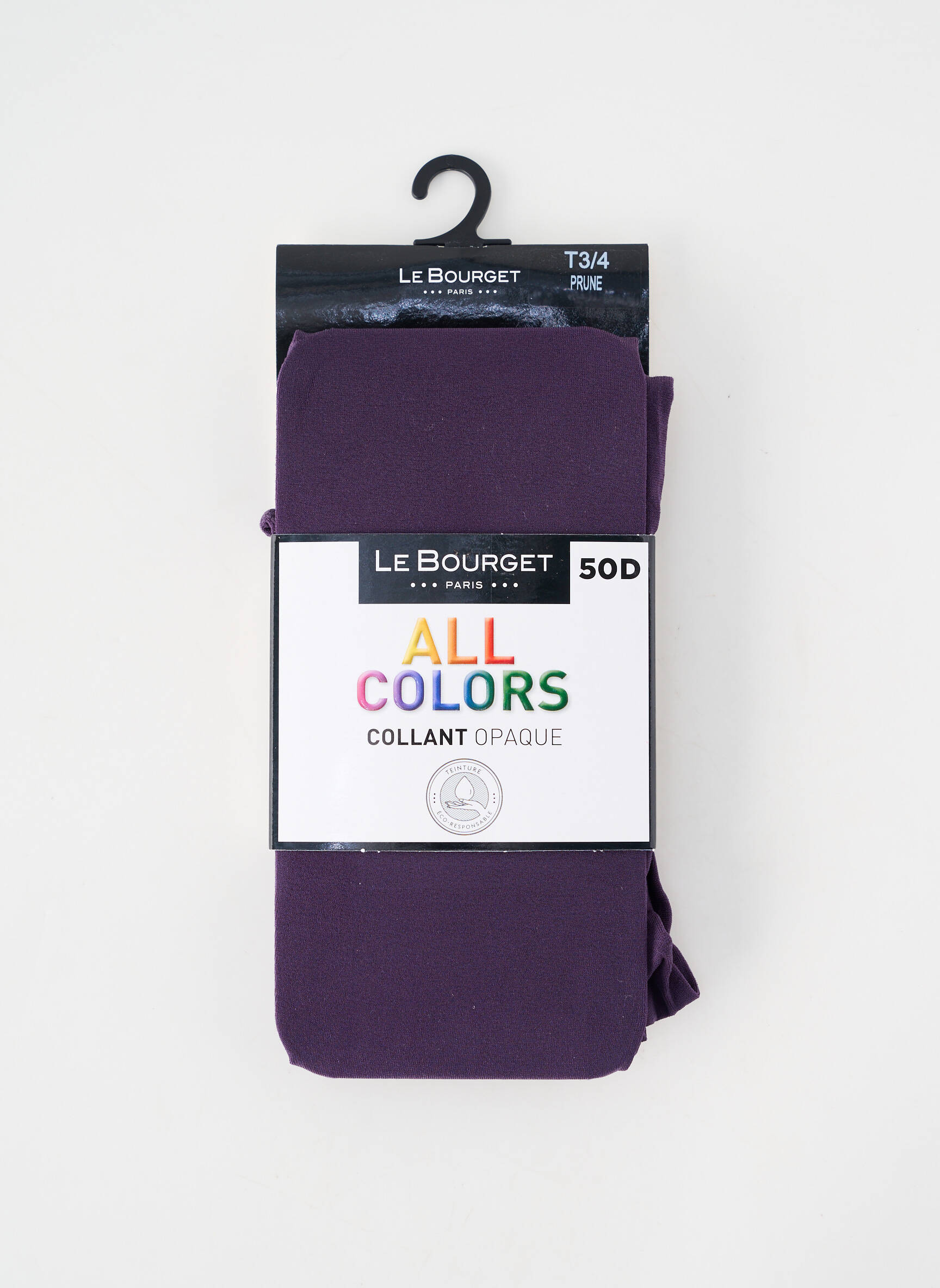 Collants stretch violet LE BOURGET femme