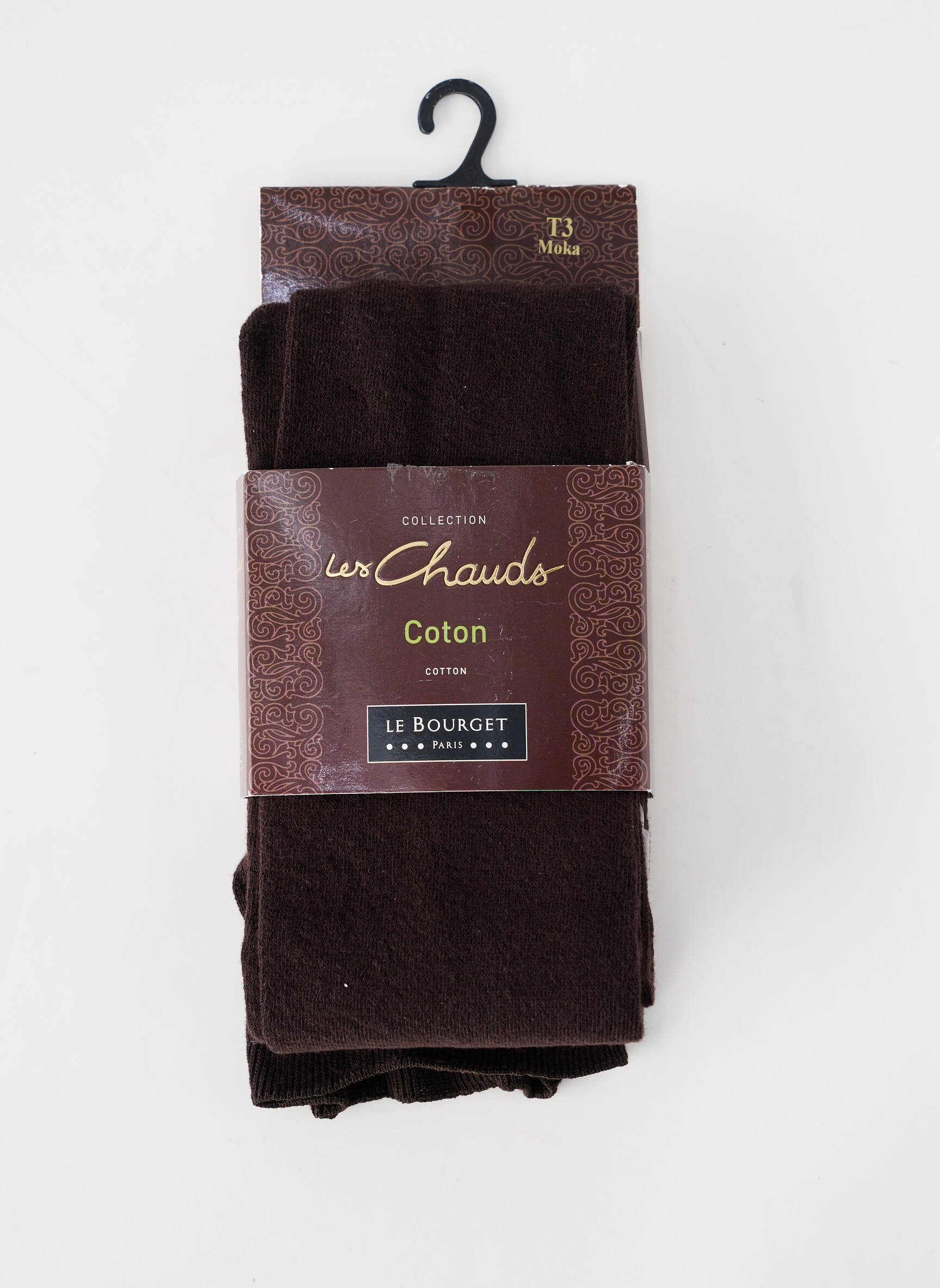 Collants stretch marron LE BOURGET femme