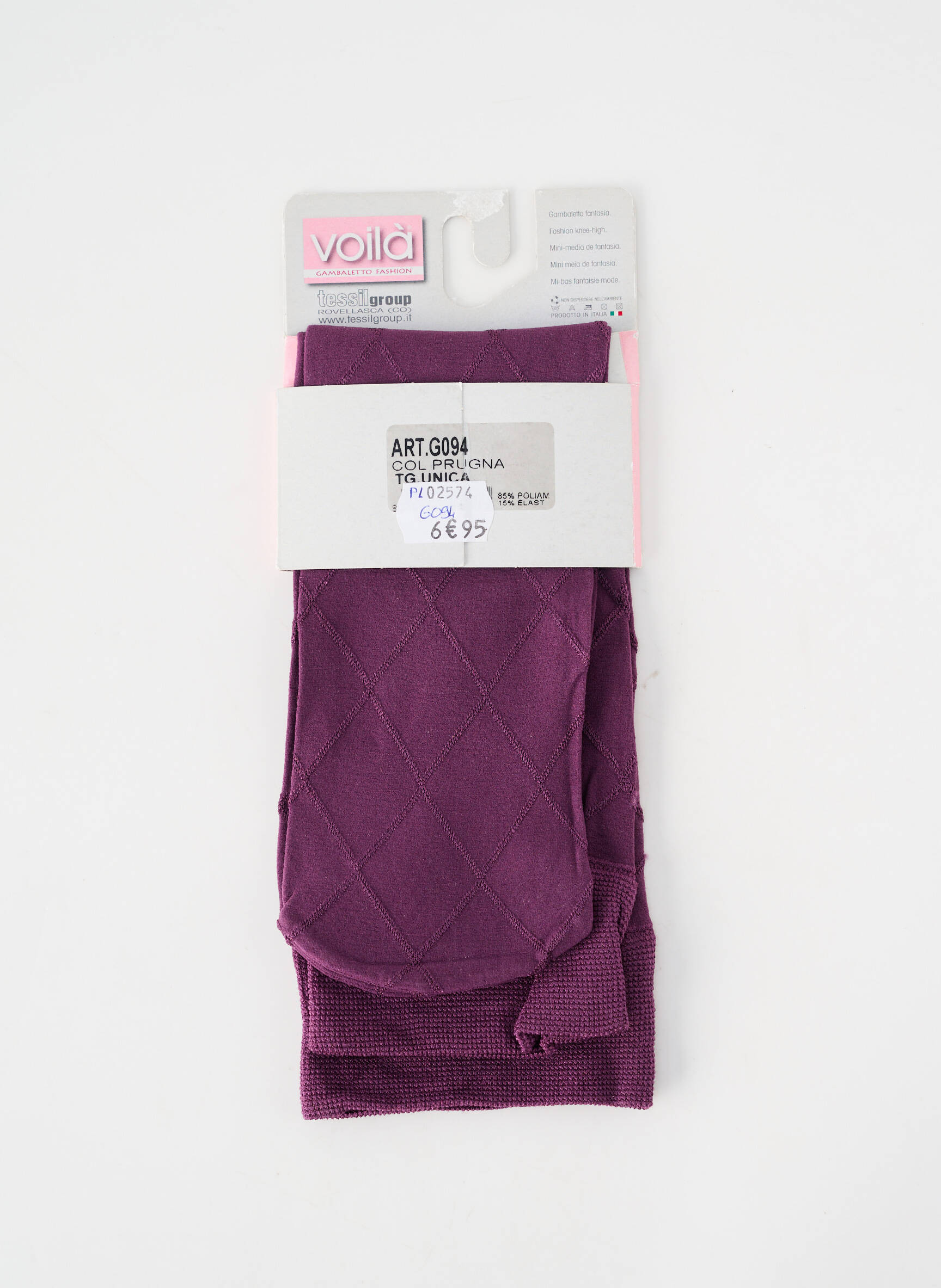 Chaussettes stretch violet VOILA femme