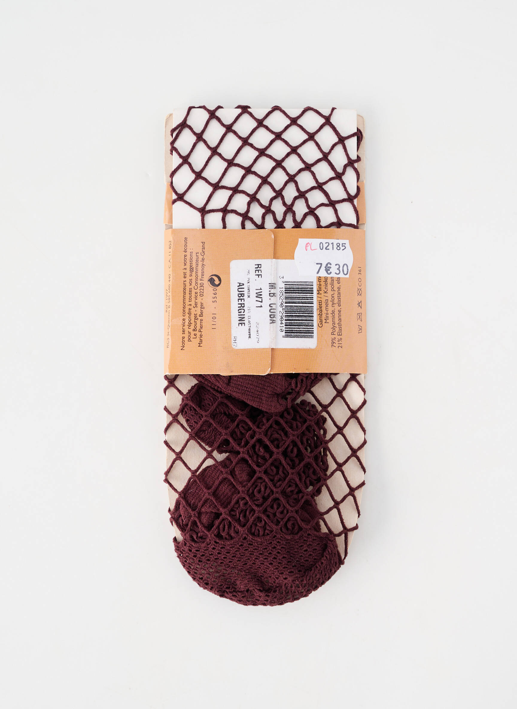 Chaussettes stretch marron LE BOURGET femme