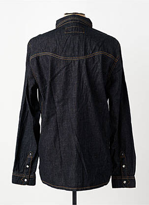 Chemise manches longues poches noir IRON AND RESIN homme